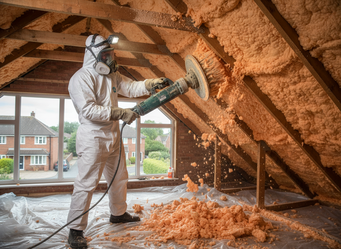 Spray Foam Removal in Uttoxeter